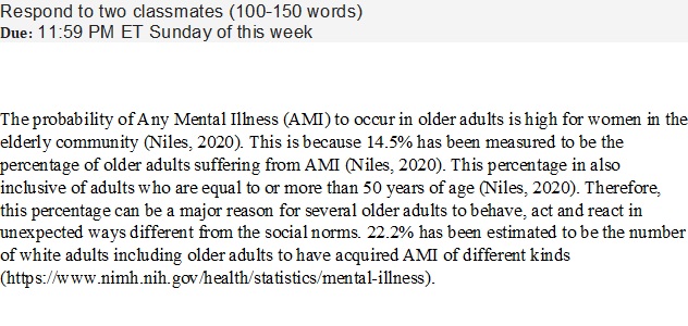 WK 7.1 - Elder Mental Health